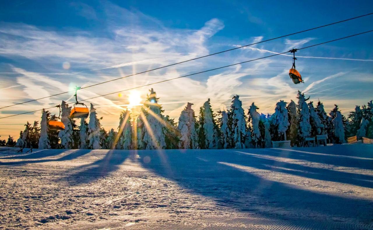 Apartmany Vista Klinovec Loučná pod Klínovcem Buitenkant foto